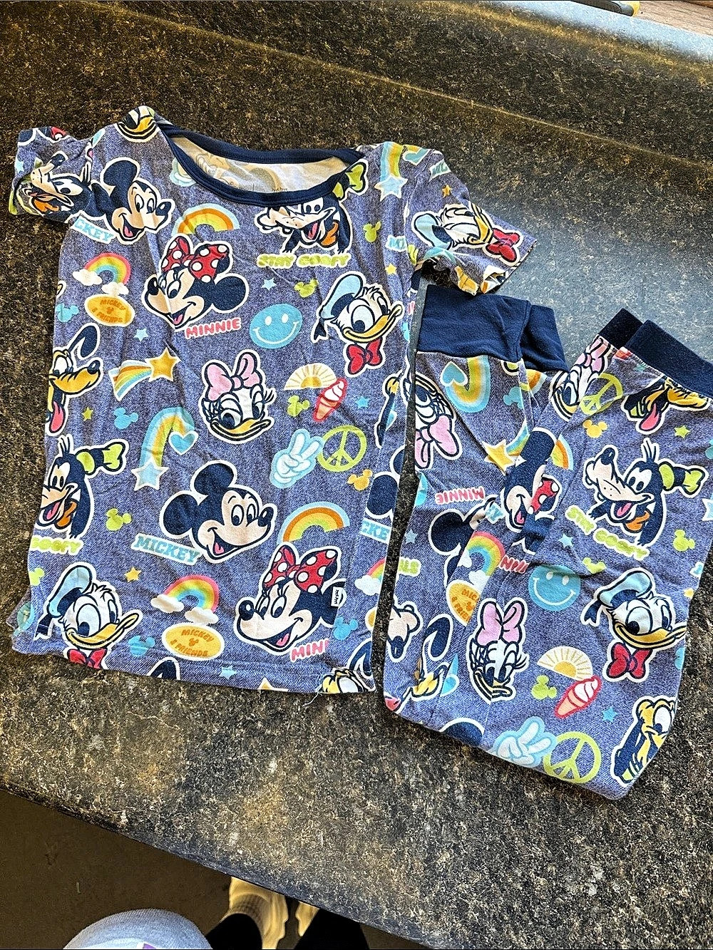 Little Sleepies Disney Mickey & Minnie Matching Set